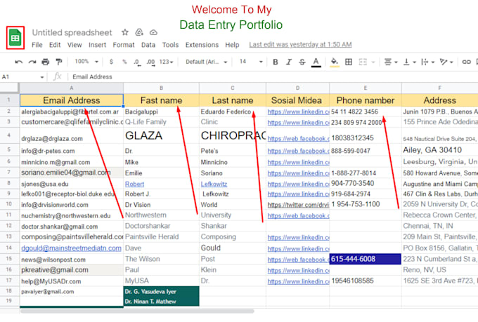 provide professional data entry and product listing